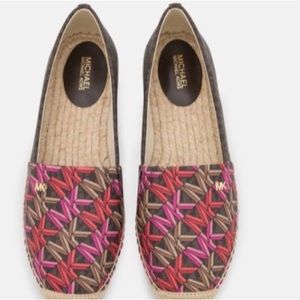 Michael Kors slip on shoes.